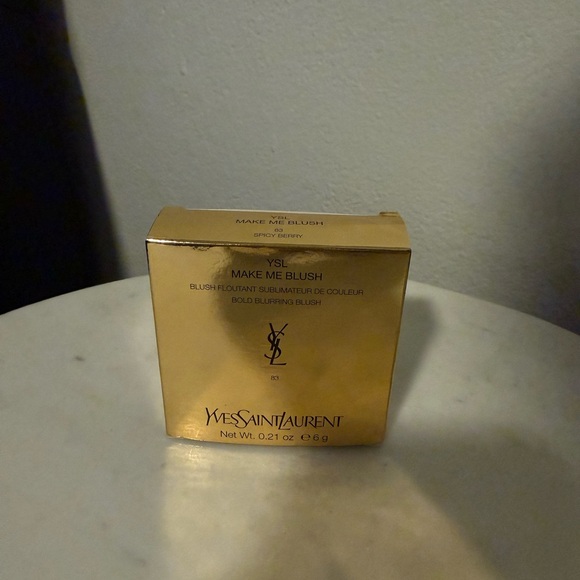 Yves Saint Laurent Deep Plum Satin Blush - Picture 2 of 3